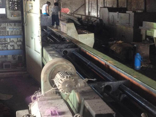 無(wú)錫錐形鋼管車間展示