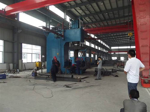 無(wú)錫錐形鋼管車間展示